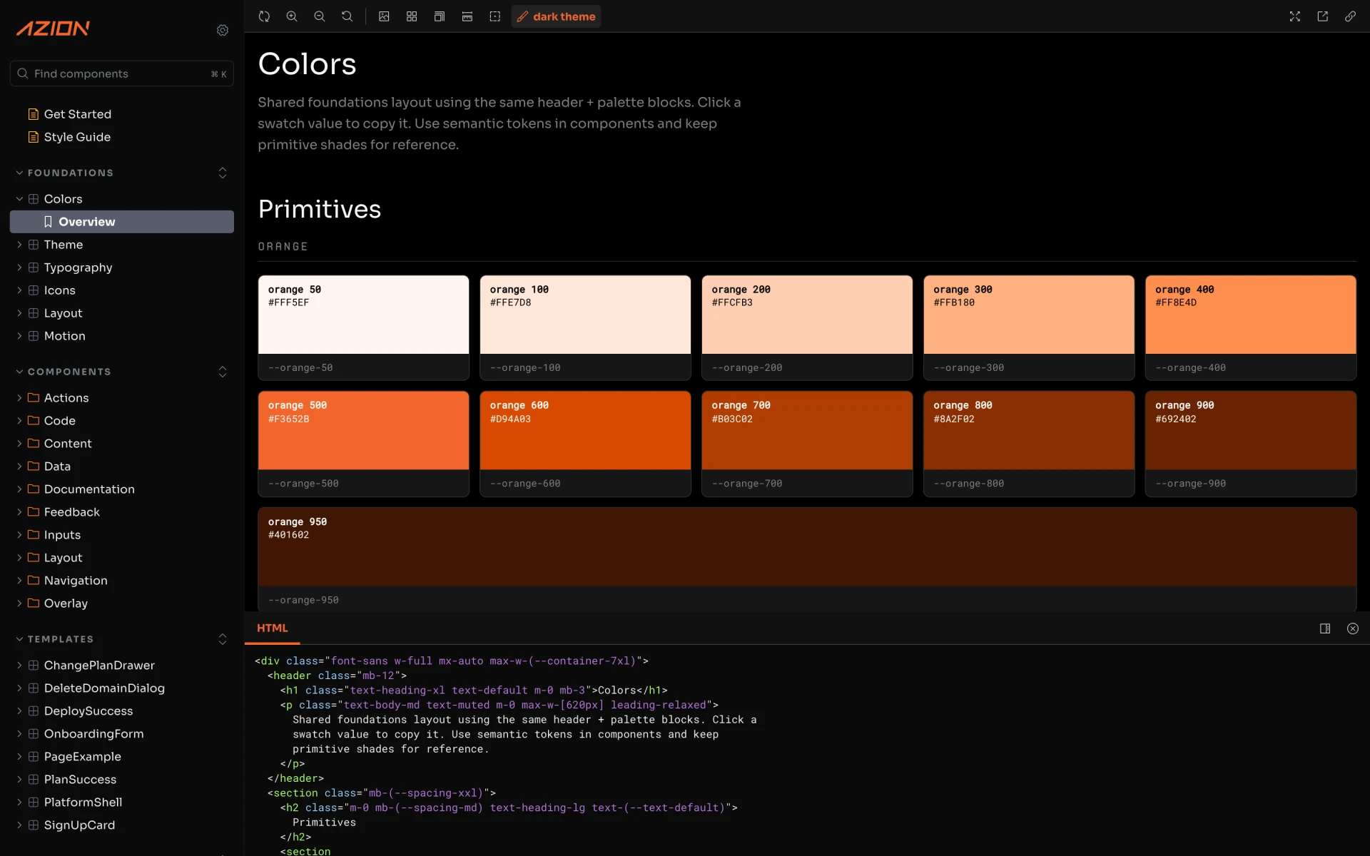 Webkit Component Library